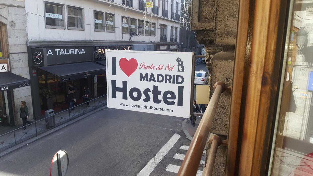 I Love Madrid Hostel Exterior foto